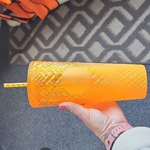 Never used mango starbucks cup